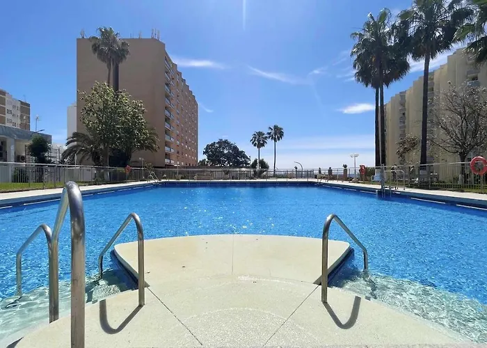 Pool And Beach In Benalmadena